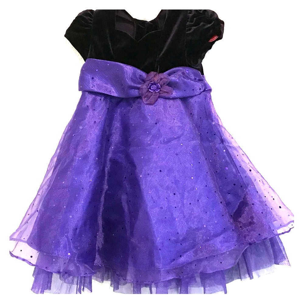 Jona Michelle girls purple dress